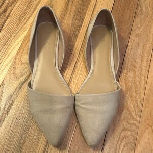 Jcrew nude flats